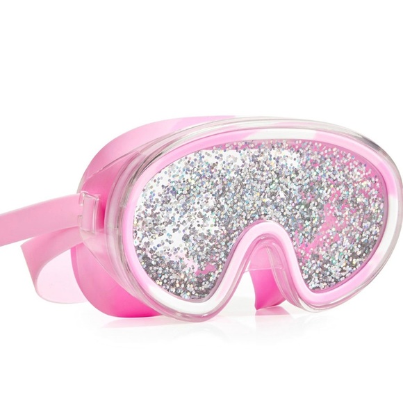 BLING2O Disco Pink Glitter Bubblegum Pink goggles - Picture 1 of 5